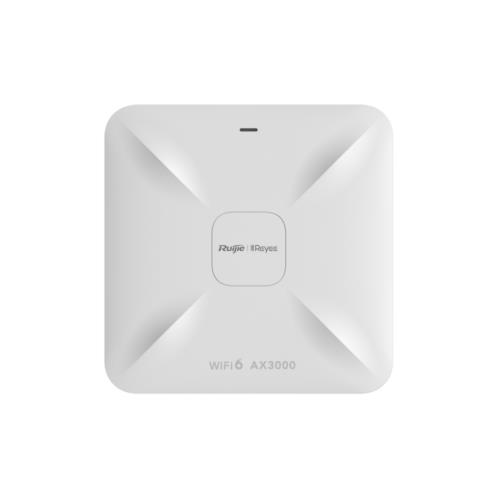 RUIJIE REYEE RG-RAP2260(G) AX1800 Wi-Fi 6 2PORT 2.4G 2x2MIMO 5G 2x2MIMO 23dBm 2.4 GHZ & 5 GHZ POE ADAPTORSUZ INDOOR REYE